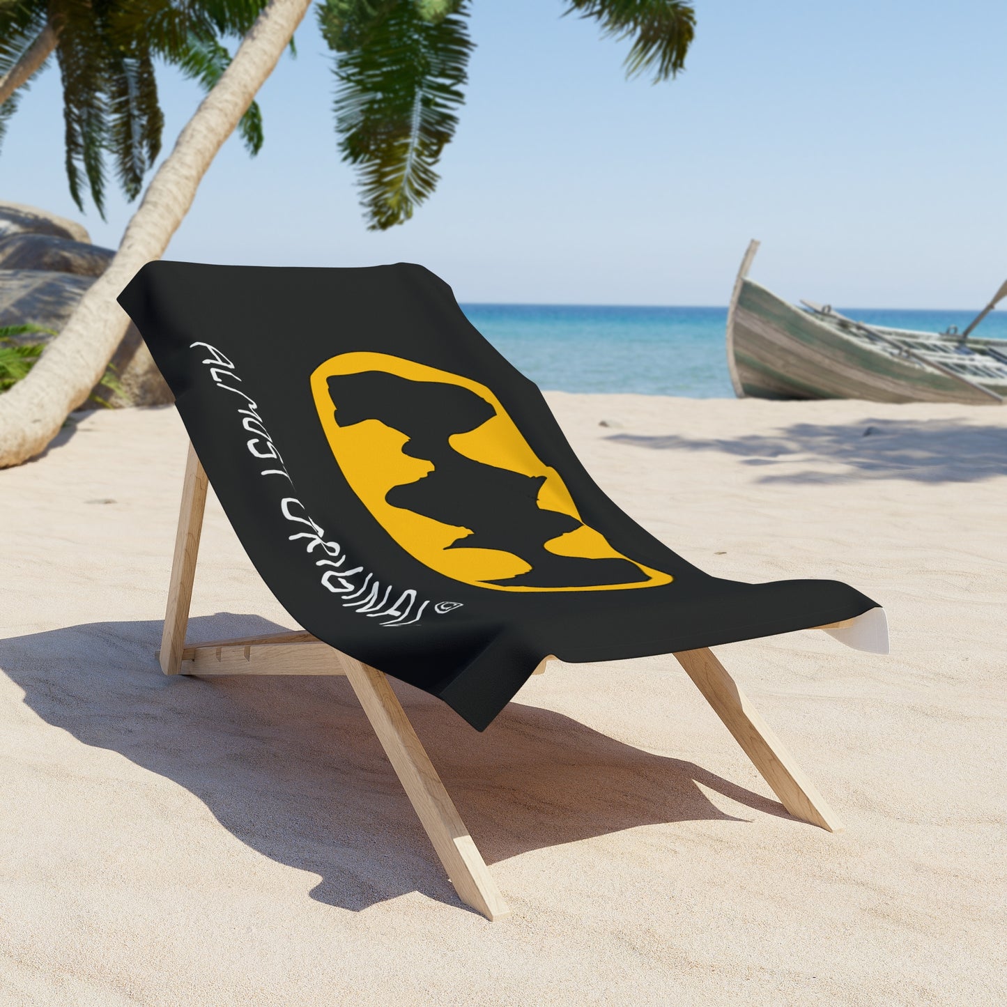 Almost a Bat Beach Towel