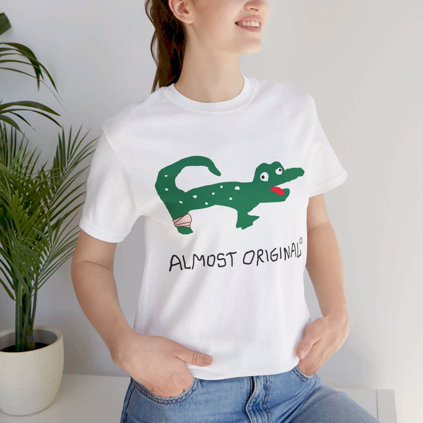 Almost a Crocodile with a Bandage T-Shirt